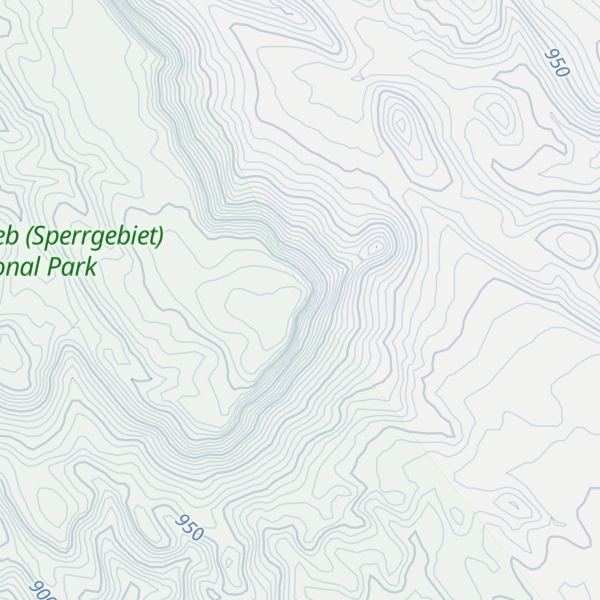 Map of Swartkloofberg