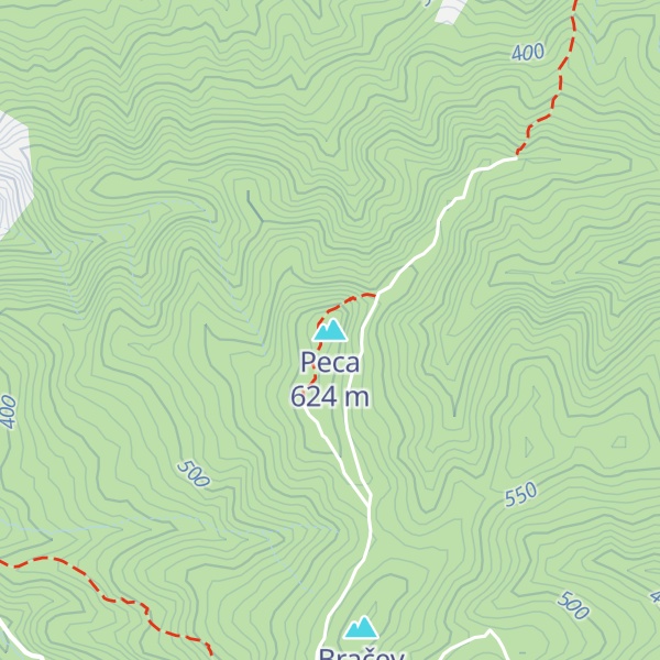 Map of Peca