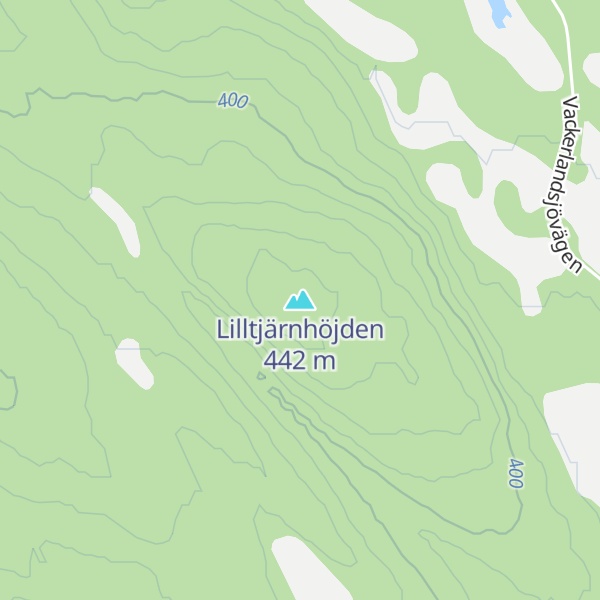 Map of Lilltjärnhöjden