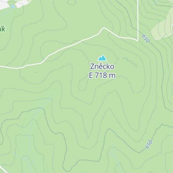 Map of Zněcko S