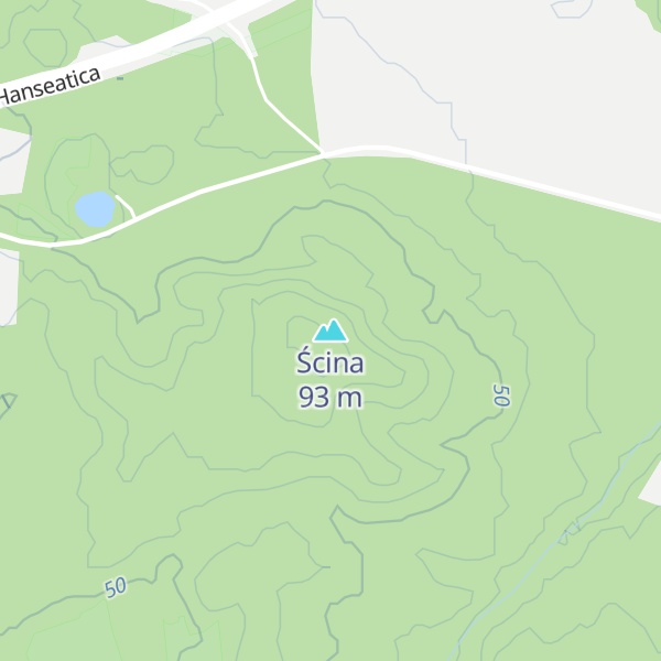 Map of Ścina