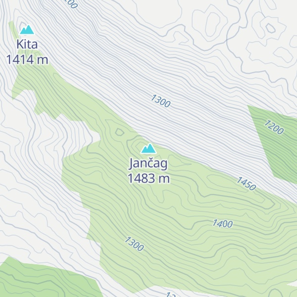 Map of Jančag