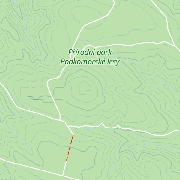 Map of Lipový vrch