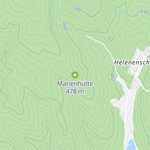 Map of Marienhütte