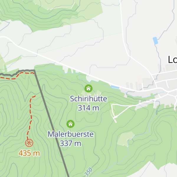 Map of Schirihütte