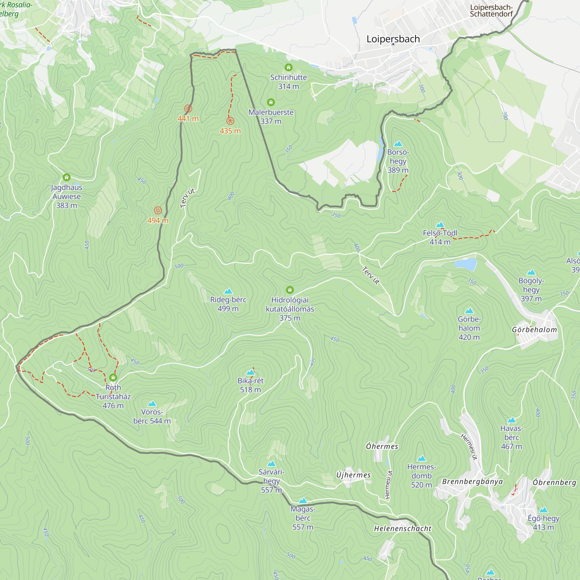 Hidrológiai kutatóállomás map