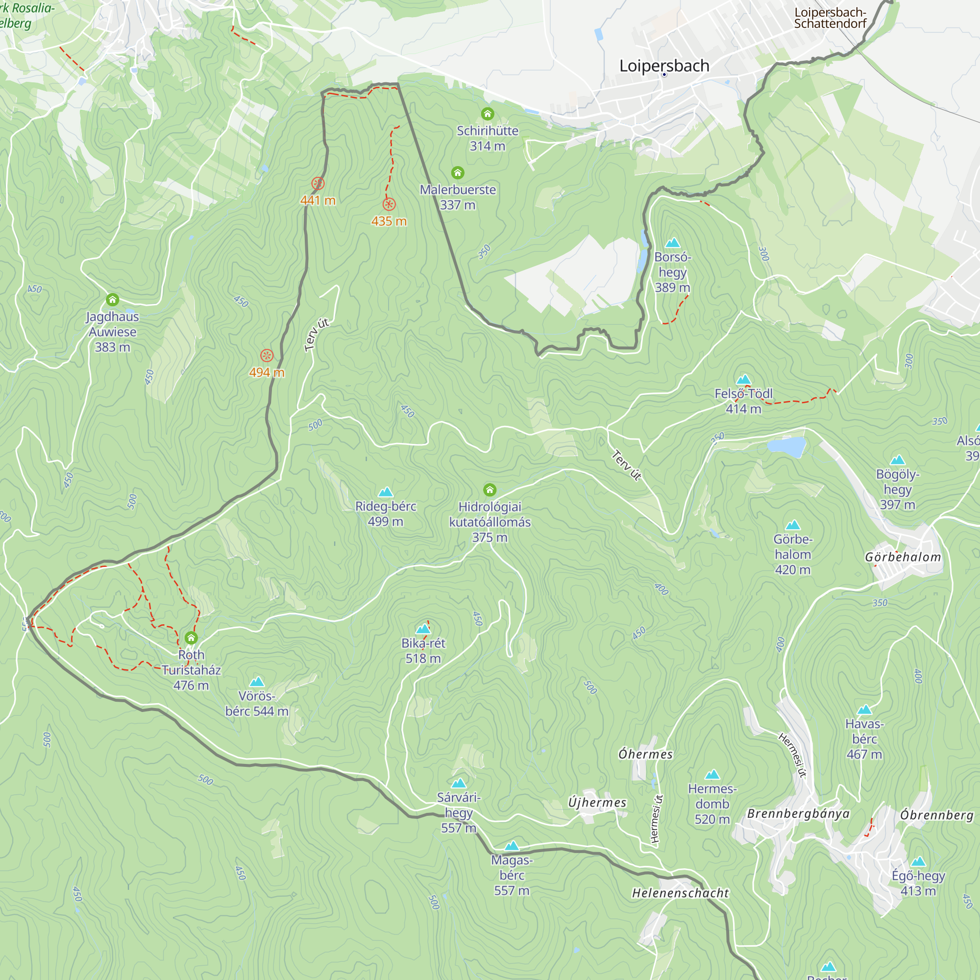 Hidrológiai kutatóállomás map