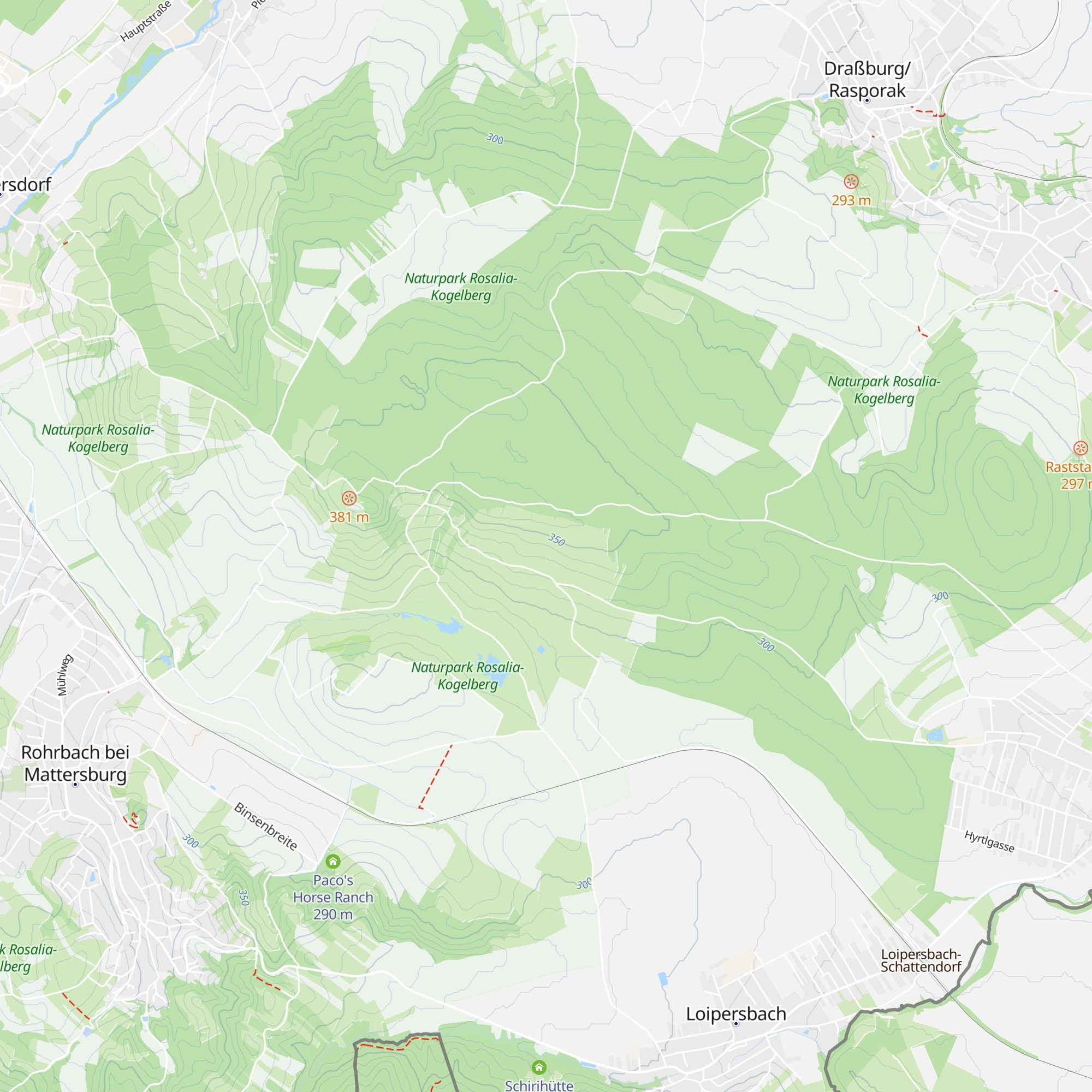 Decker-Grafl-Nussbaumer Hütte map