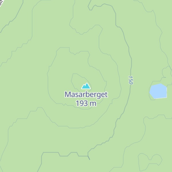 Map of Masarberget