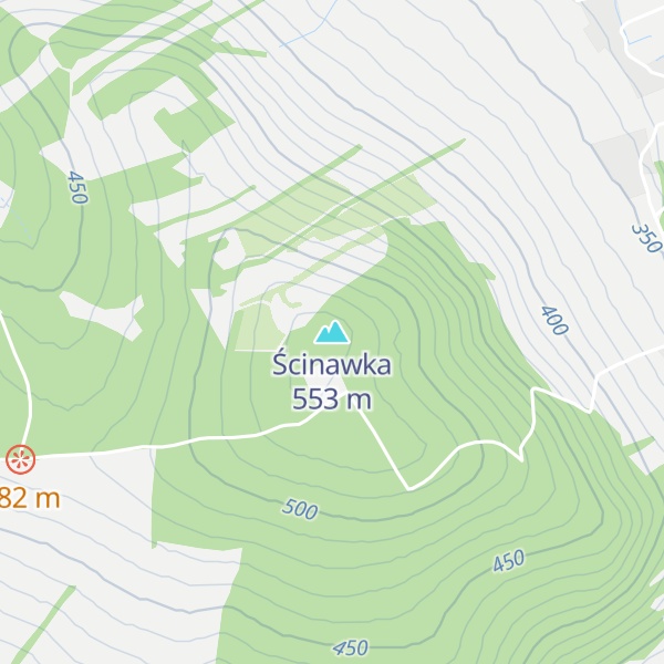Map of Ścinawka