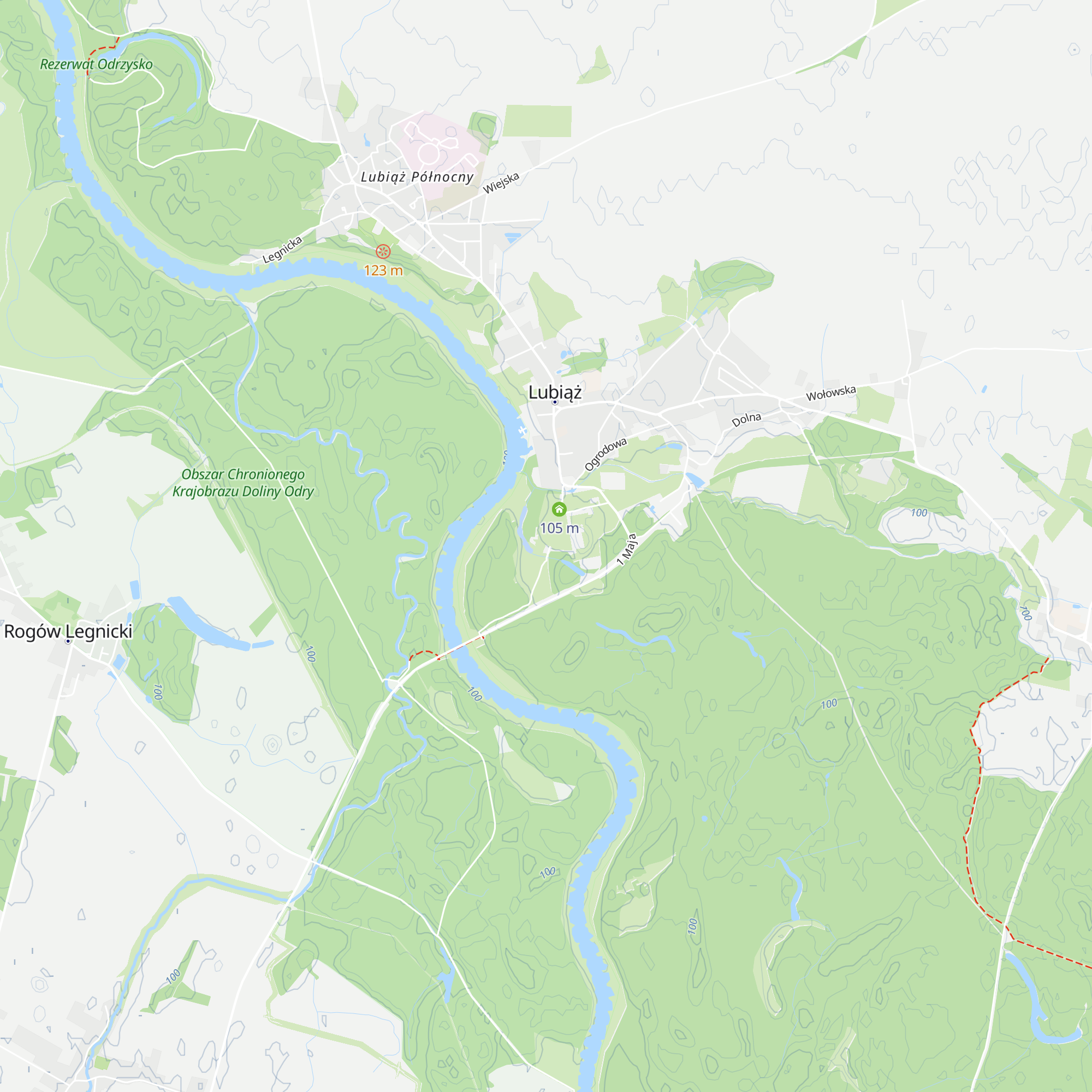 Chata Opata Noclegi map