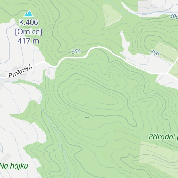 Map of Šibeník