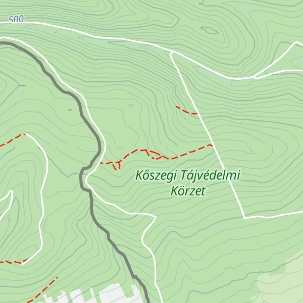 Map of Kalapos-kő