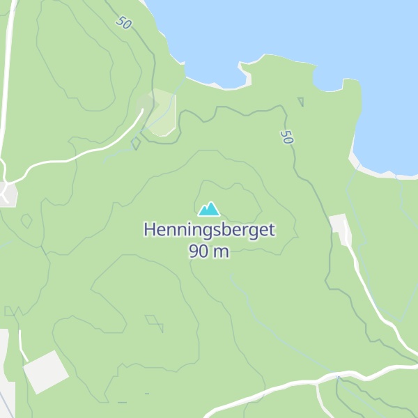 Map of Henningsberget