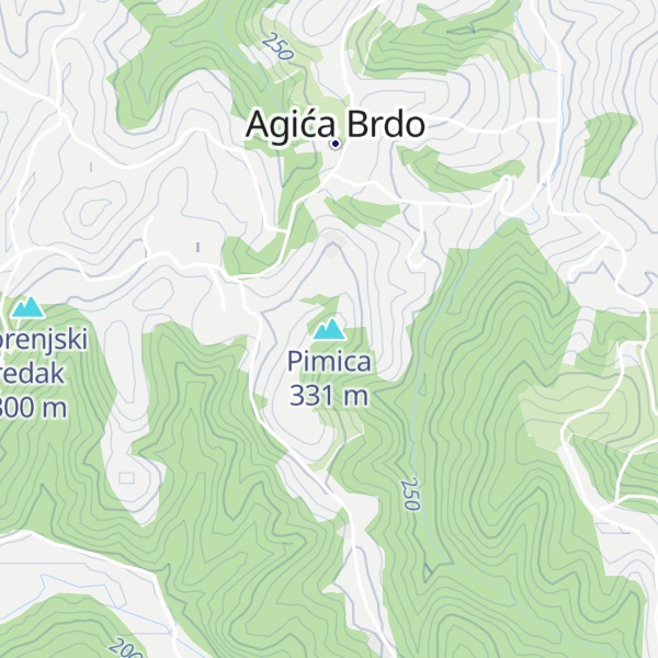 Map of Pimica
