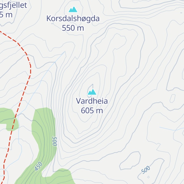 Map of Vardheia