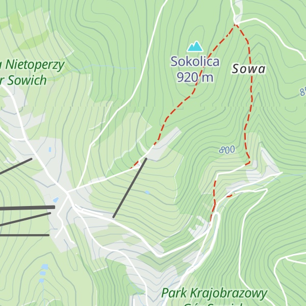 Map of Schronisko Górskie Orzeł