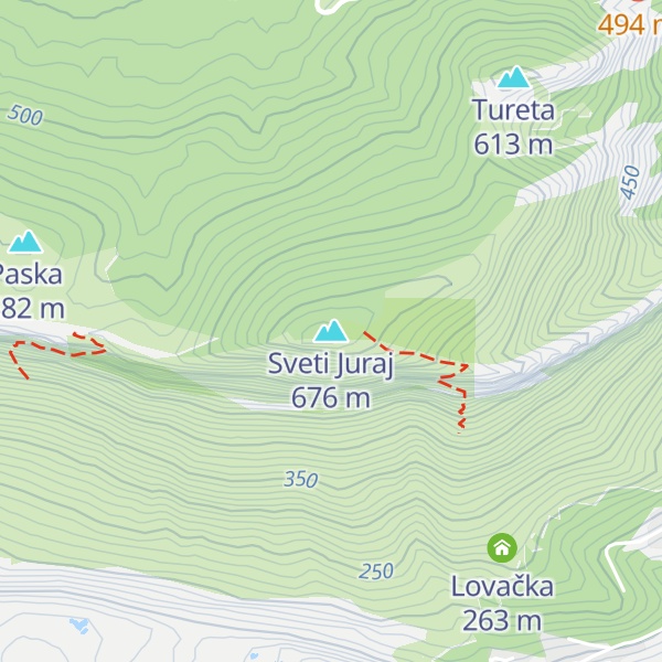 Map of Sveti Juraj
