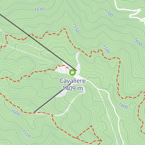 Map of Cavaliere