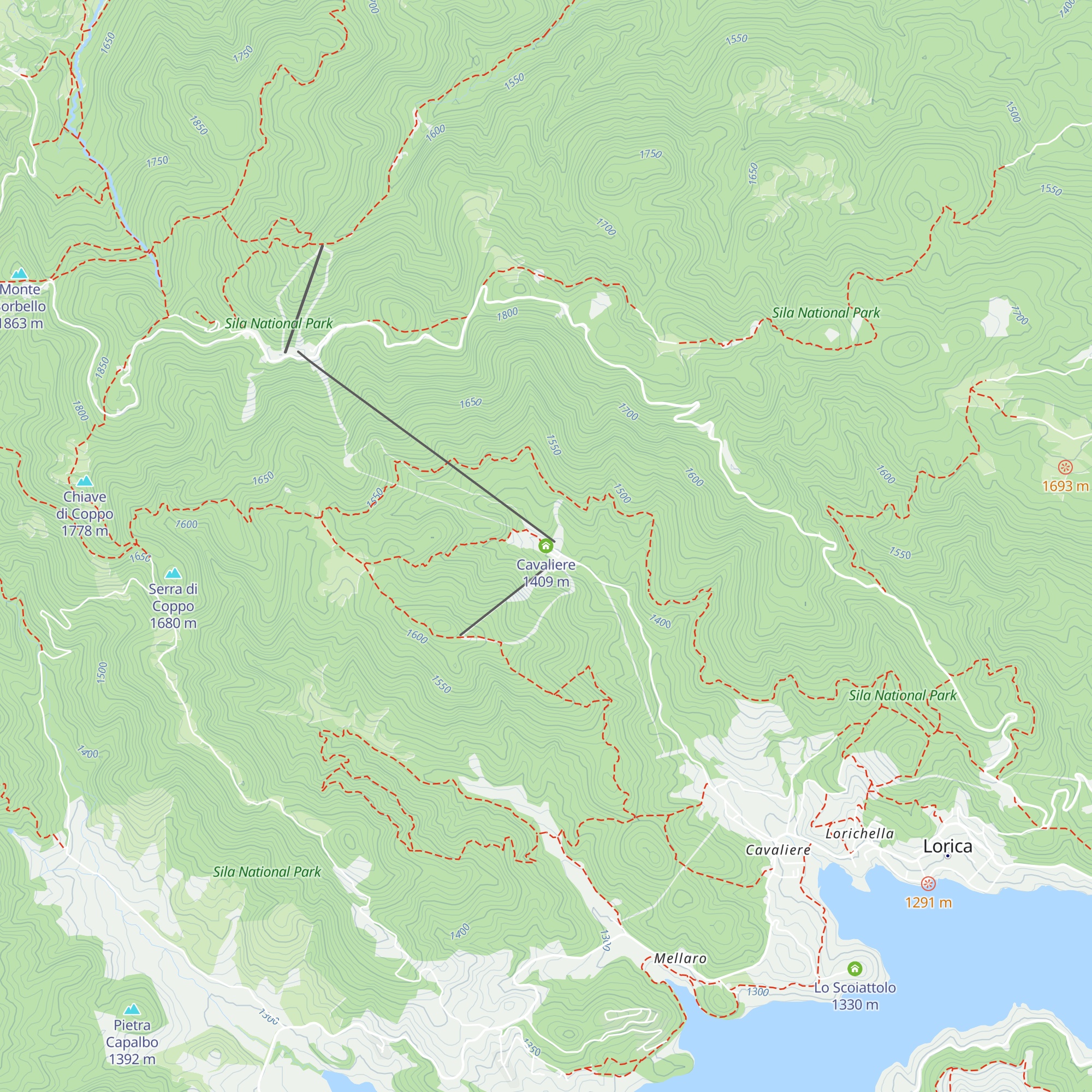 Cavaliere map