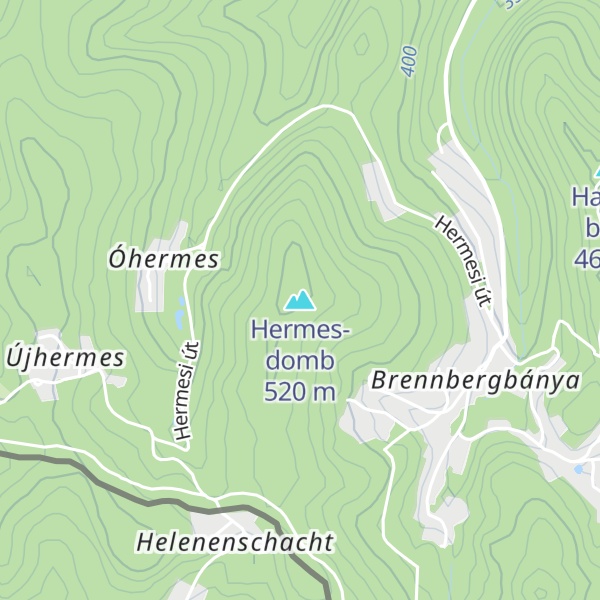Map of Hermes-domb