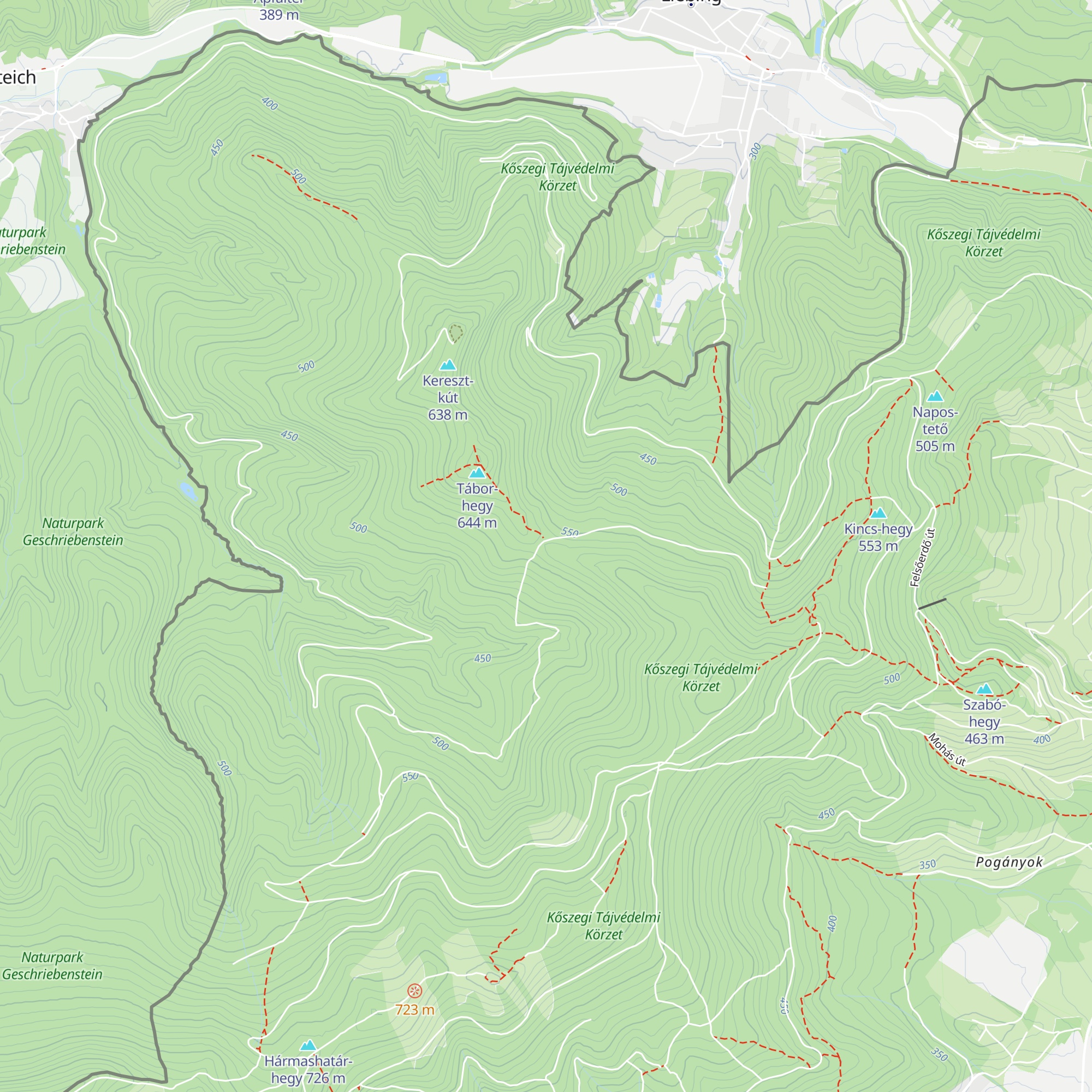 Erdészkunyhó map