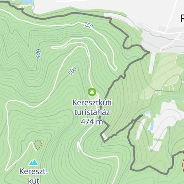 Map of Keresztkúti turistaház
