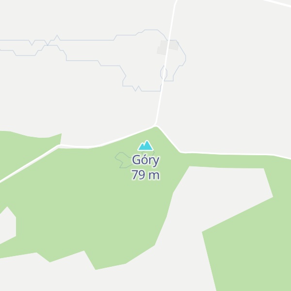 Map of Góry