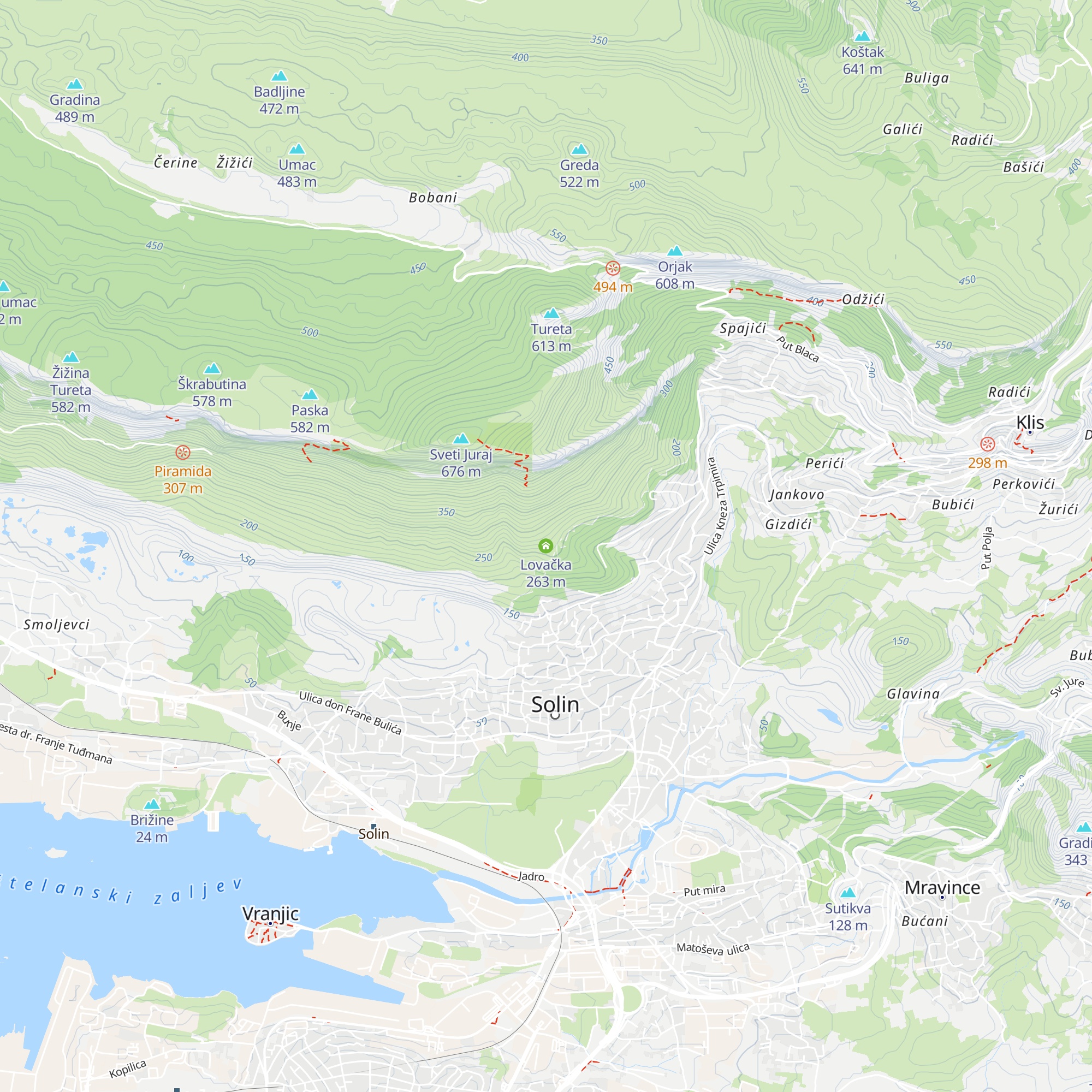 Lovačka map