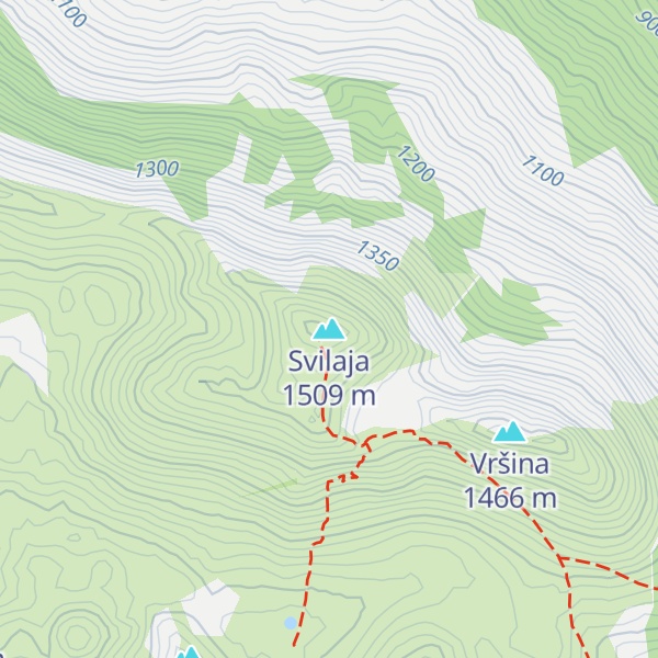 Map of Svilaja