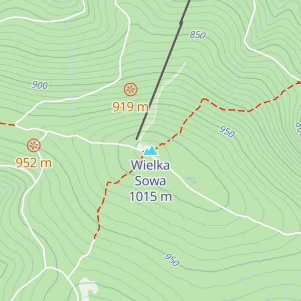 Map of Wielka Sowa