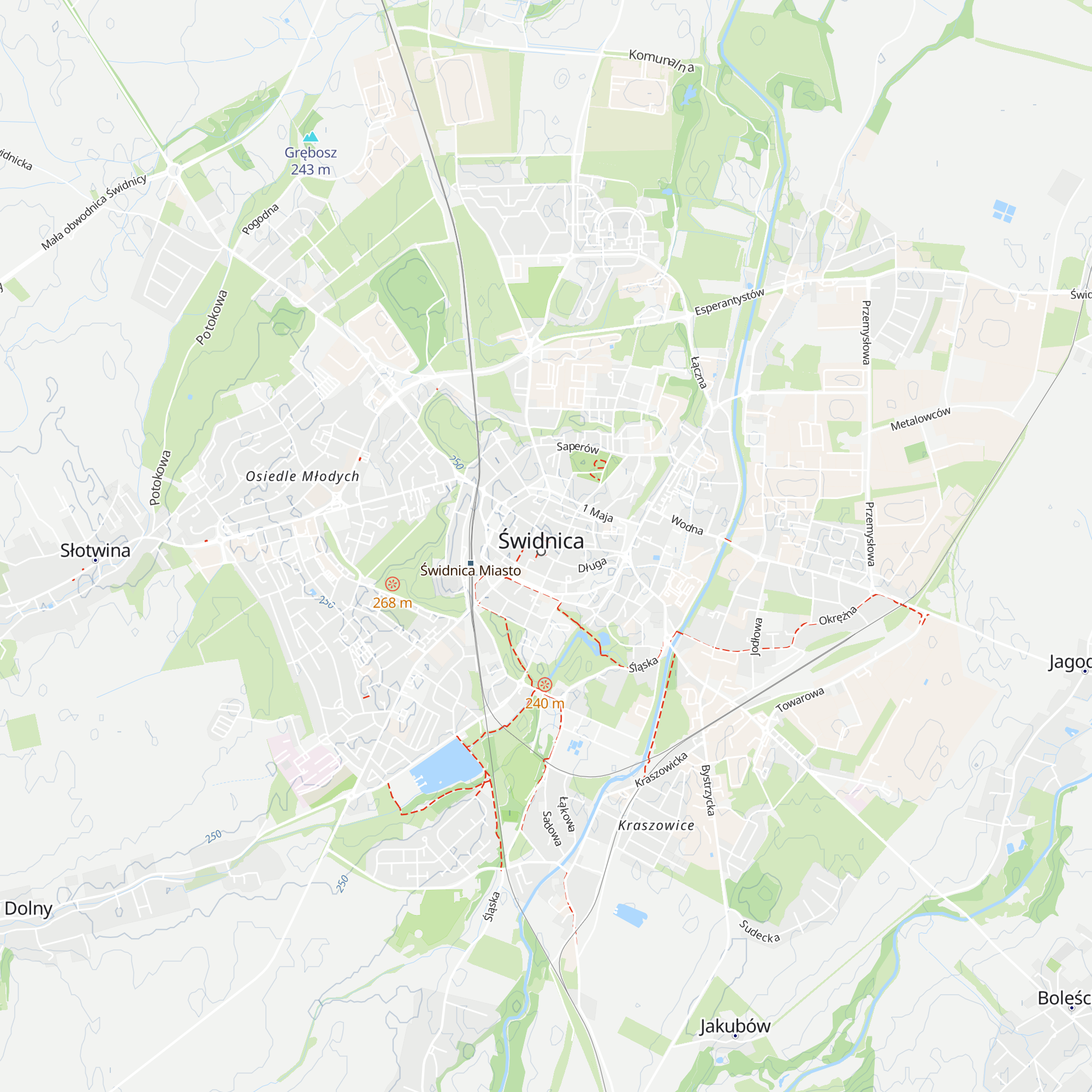 Informacja turystyczna map