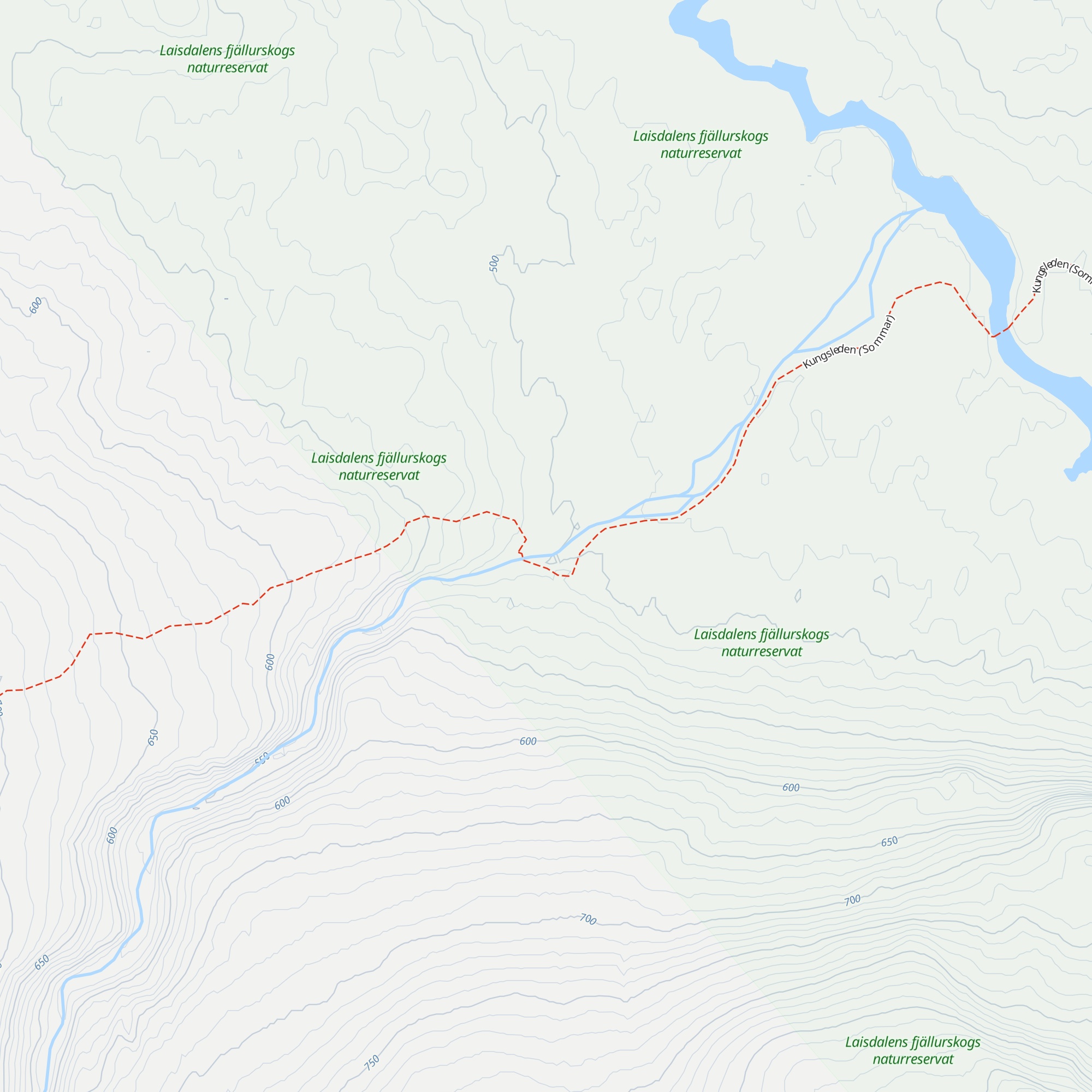 Badasjåkkå Rastskydd map