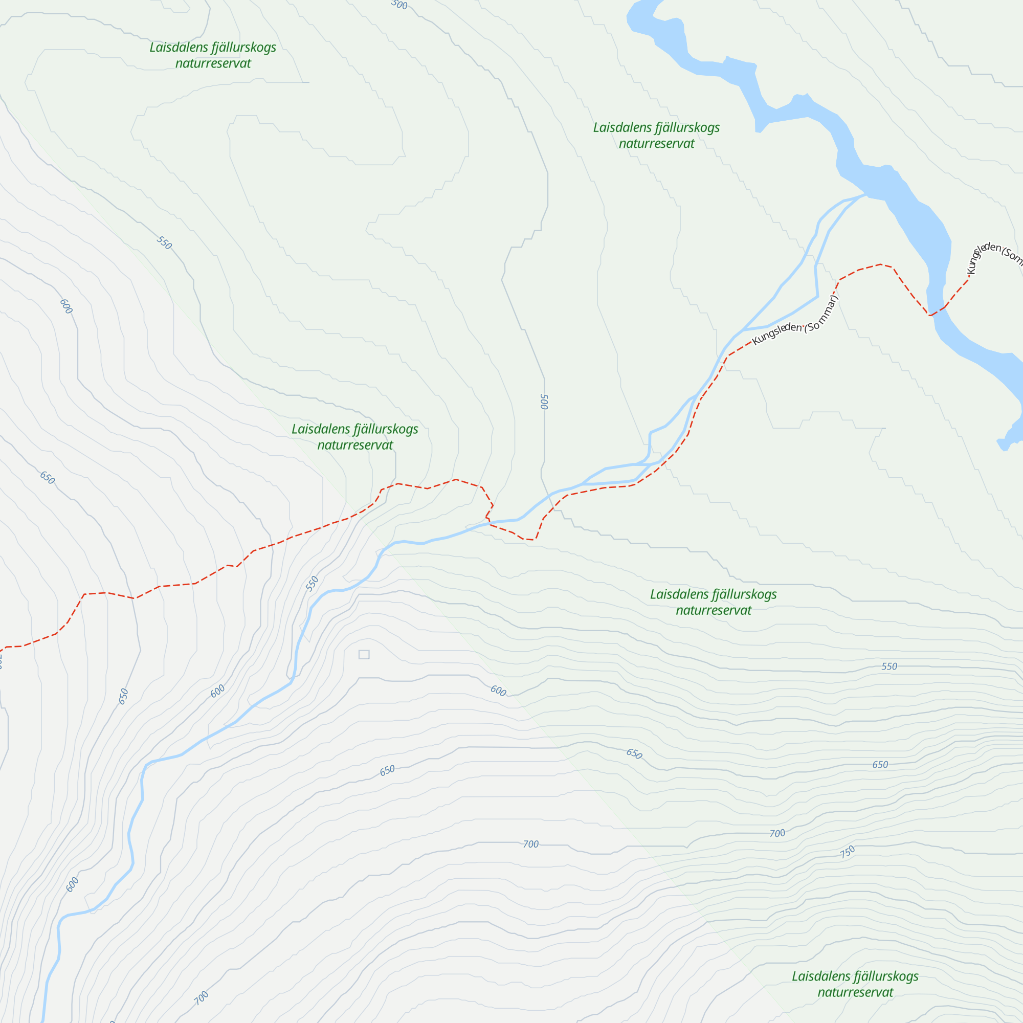 Badasjåkkå Rastskydd map