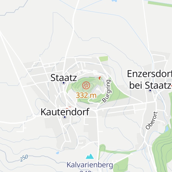 Map of Staatzer Berg