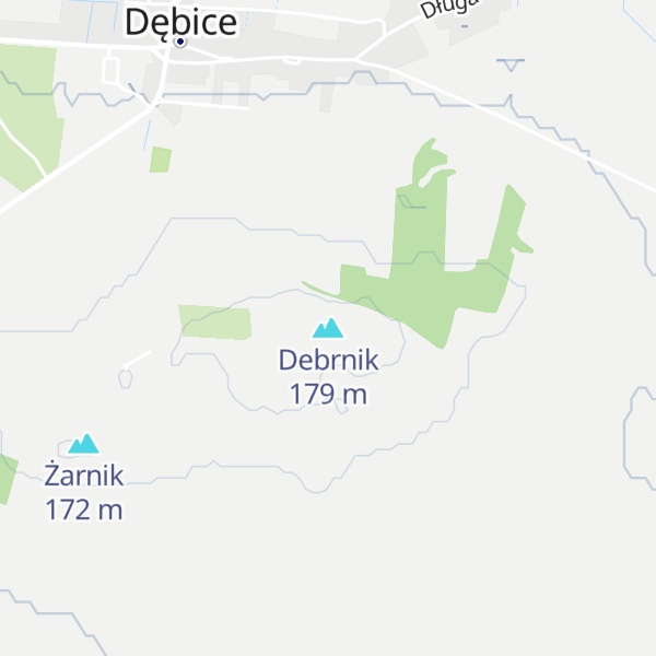 Map of Debrnik