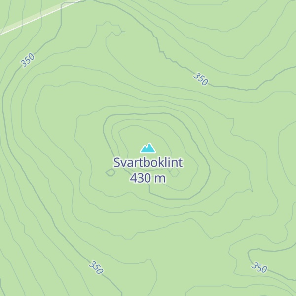 Map of Svartboklint