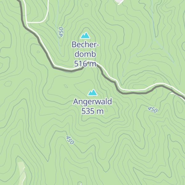 Map of Angerwald