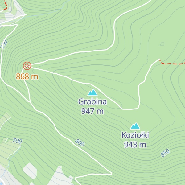 Map of Grabina