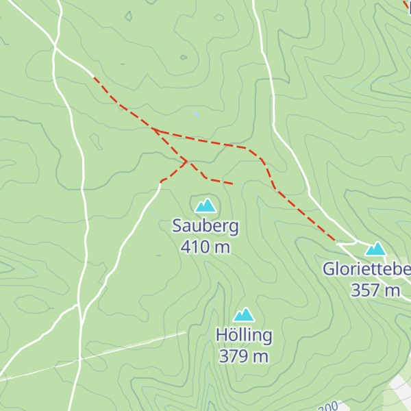 Map of Sauberg