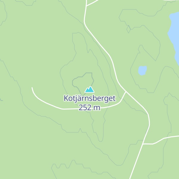 Map of Kotjärnsberget