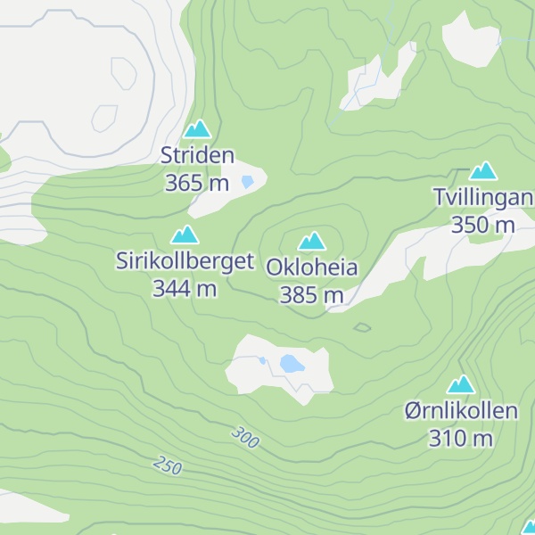 Map of Bjørnbåsen