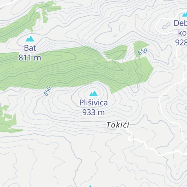 Map of Plišivica