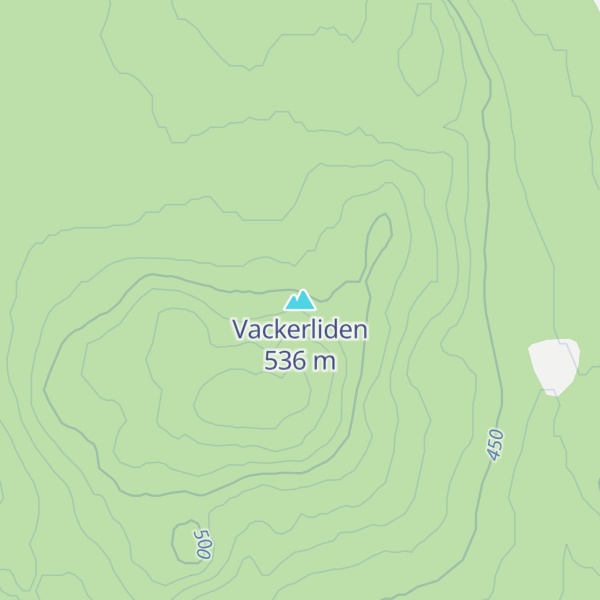 Map of Vackerliden