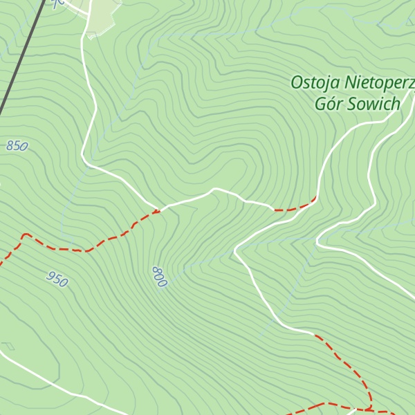 Map of Młyńsko