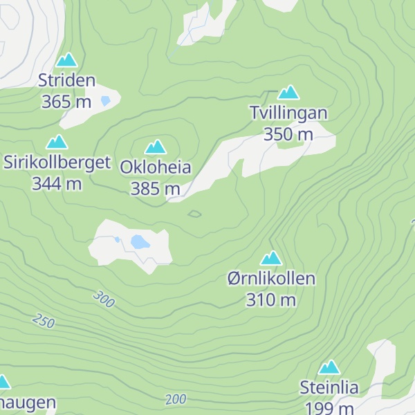 Map of Ivarkollen