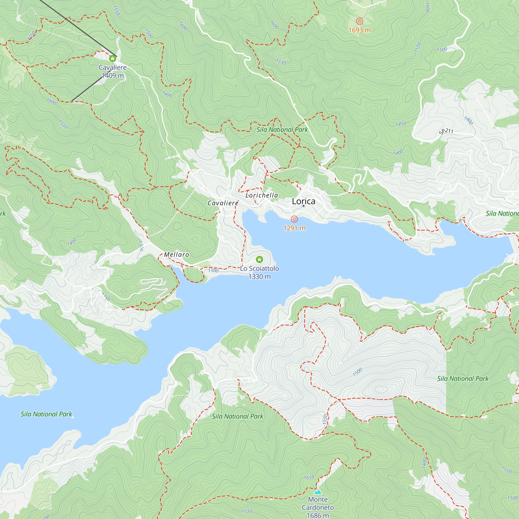 Lo Scoiattolo map