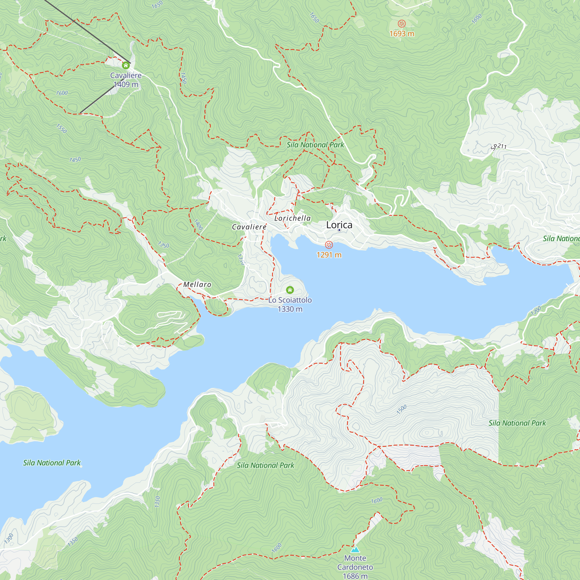 Lo Scoiattolo map