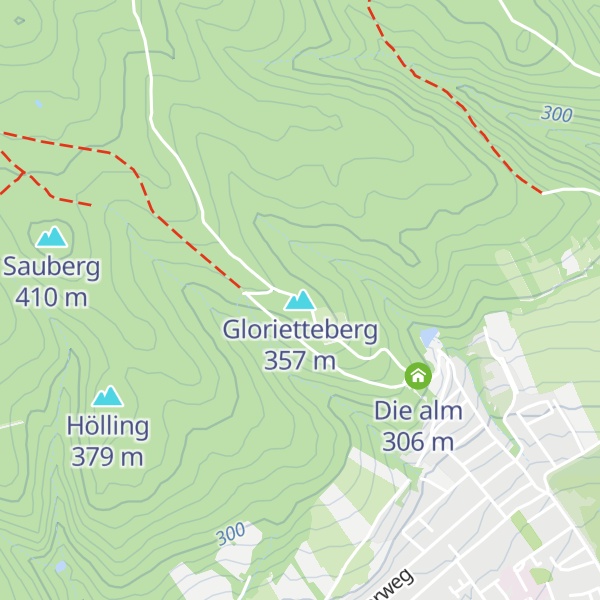 Map of Glorietteberg
