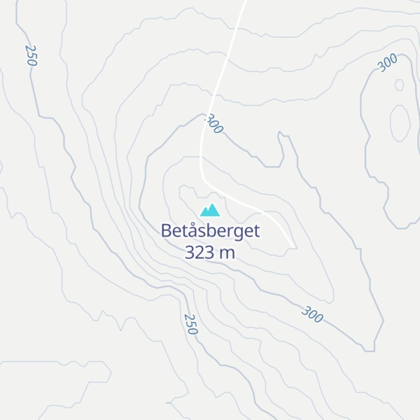 Map of Betåsberget
